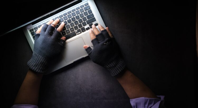 a person hacking a computer network