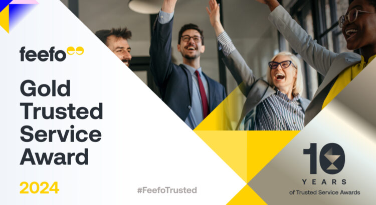 feefo gold trusted service award